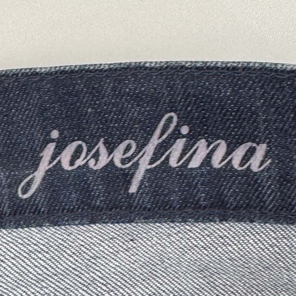 7 for all Mankind Women's Josefina Slim Mid-Rise Dark Wash - Picture 5 of 12